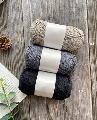 Washable Bamboo Linen Tape Yarn Moistureproof Alkaliproof Recycled