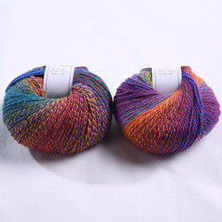 Breathable Alpaca Cotton Blend Yarn Multi Scene Acidproof Durable